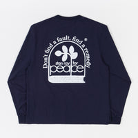 Stan Ray Remedy Long Sleeve T-Shirt - Navy thumbnail