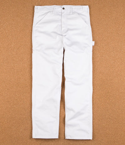 Stan Ray Single Front Painter Pant Trousers - White