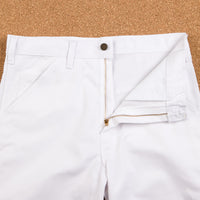 Stan Ray Single Front Painter Pant Trousers - White thumbnail