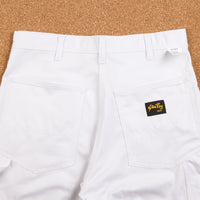 Stan Ray Single Front Painter Pant Trousers - White thumbnail