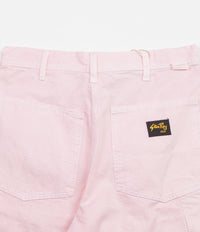 Stan Ray Single Knee Painter Pant Trousers - Pink Rose Overdye