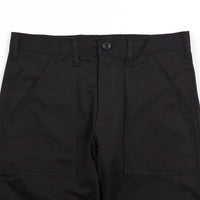 Stan Ray Slim Fit 4 Pocket Fatigue Trousers - Black Twill thumbnail