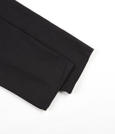 Stan Ray Slim Fit 4 Pocket Fatigue Trousers - Black Twill