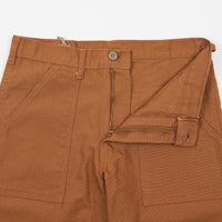 Stan Ray Slim Fit 4 Pocket Fatigue Trousers - Brown Duck thumbnail