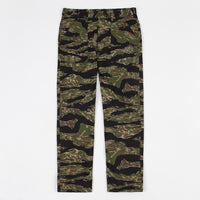 Stan Ray Slim Fit 4 Pocket Fatigue Trousers - Green Tigerstripe Ripstop thumbnail