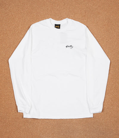 Stan Ray Stan Long Sleeve T-Shirt - White PFD