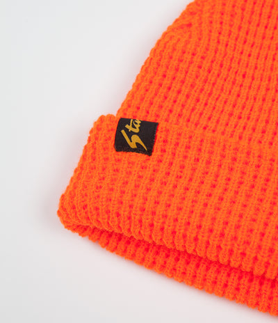 Stan Ray Waffle Skull Cap Beanie - Blaze Orange