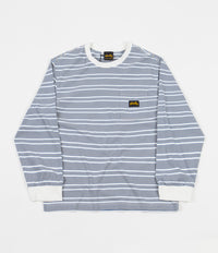 Stan Ray Yarn Dye Stripe Narrow Long Sleeve T-Shirt - Clean Blue