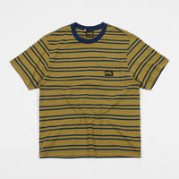 Stan Ray Yarn Dye Stripe Narrow T-Shirt - Navy thumbnail