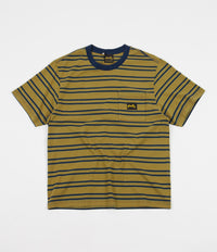 Stan Ray Yarn Dye Stripe Narrow T-Shirt - Navy