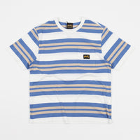 Stan Ray Yarn Dye Stripe Thick T-Shirt - Clean Blue Border Stripe thumbnail