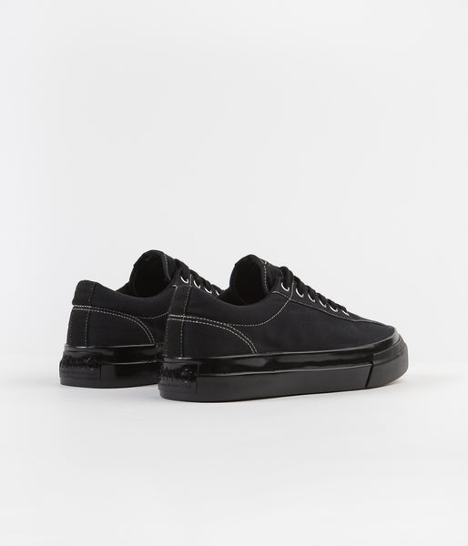 Stepney Workers Club Dellow Canvas Shoes - Black / Black | Flatspot