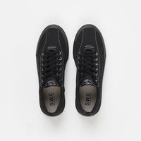 Stepney Workers Club Dellow Canvas Shoes - Black / Black thumbnail