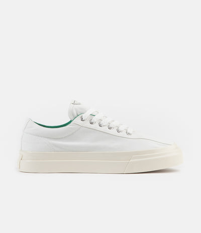 Stepney Workers Club Dellow Canvas Shoes - White / Green