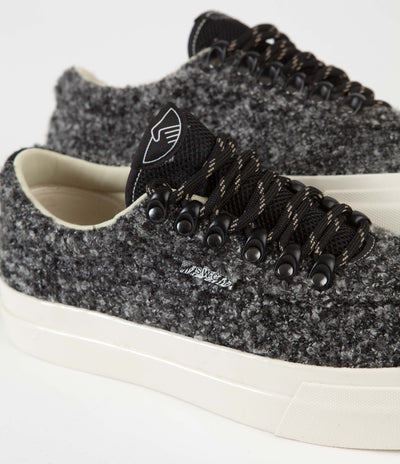 Stepney Workers Club Dellow Ramble Boucle Shoes - Charcoal