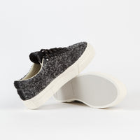 Stepney Workers Club Dellow Ramble Boucle Shoes - Charcoal thumbnail