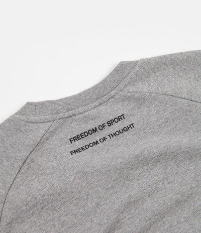 Stepney Workers Club Handshake Sweatshirt - Marl Grey