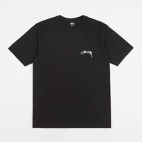 Stussy 100% Pigment Dyed T-Shirt - Black thumbnail