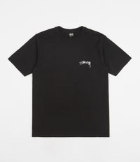 Stussy 100% Pigment Dyed T-Shirt - Black