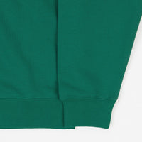 Stussy 3D Collegiate Applique Crewneck Sweatshirt - Dark Green thumbnail