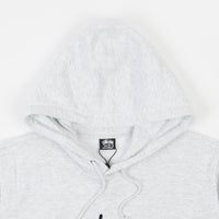 Stussy Basic Applique Hoodie - Ash Heather thumbnail