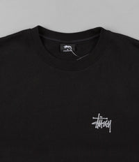 Stussy Basic Crewneck Sweatshirt - Black / Grey | Flatspot