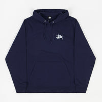 Stussy Basic Stussy Hoodie - Navy thumbnail