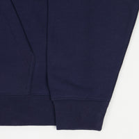 Stussy Basic Stussy Hoodie - Navy thumbnail