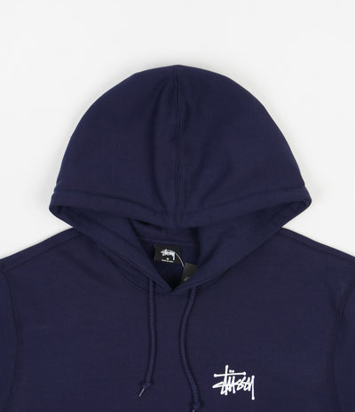 Stussy Basic Stussy Hoodie - Navy