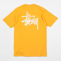 Stussy Basic Stussy T-Shirt - Mustard thumbnail