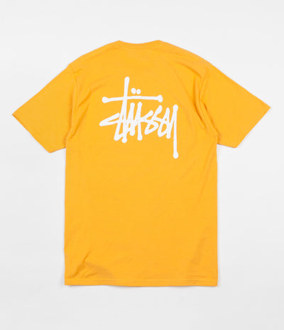 Stussy Basic Stussy T-Shirt - Mustard