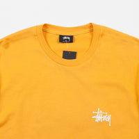 Stussy Basic Stussy T-Shirt - Mustard thumbnail