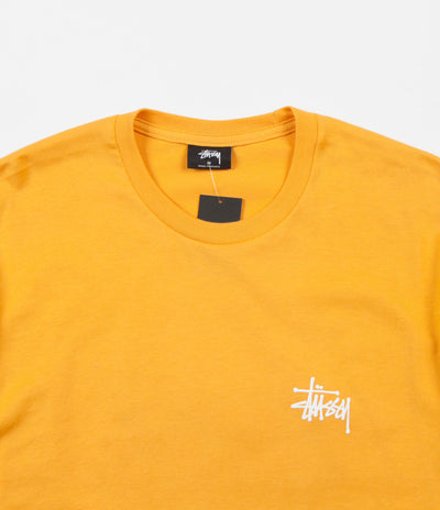 Stussy Basic Stussy T-Shirt - Mustard