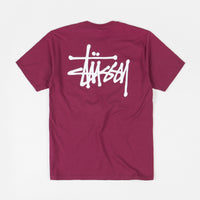 Stussy Basic Stussy T-Shirt - Wine thumbnail