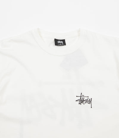 Stussy Basic Stussy Tie Dye T-Shirt - Natural / Orange