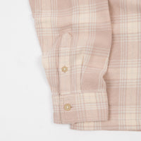 Stussy Beach Plaid Shirt - Dusty Rose | Flatspot