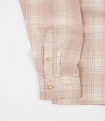 Stussy Beach Plaid Shirt - Dusty Rose