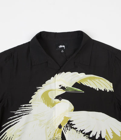 Stussy Big Crane Shirt - Black