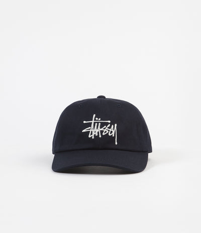 Stussy Big Logo Low Pro Cap - Navy