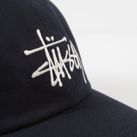 Stussy Big Logo Low Pro Cap - Navy thumbnail