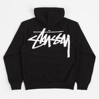 Stussy Big Stock Hoodie - Black thumbnail