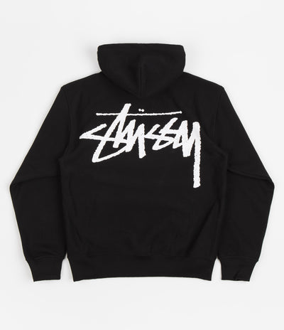 Stussy Big Stock Hoodie - Black