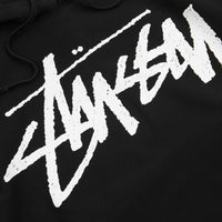 Stussy Big Stock Hoodie - Black thumbnail