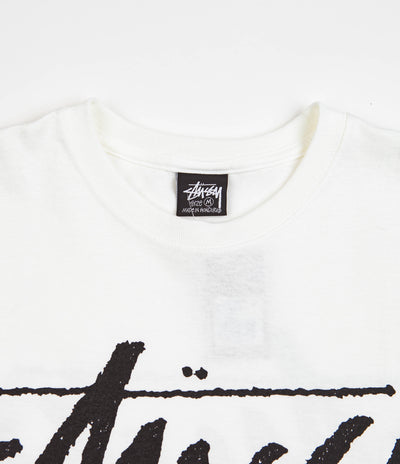 Stussy Big Stock T-Shirt - White