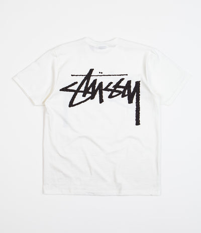 Stussy Big Stock T-Shirt - White