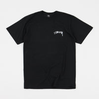 Stussy Bloom Pigment Dyed T-Shirt - Black thumbnail