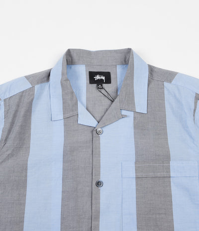 Stussy Bold Stripe Shirt - Blue