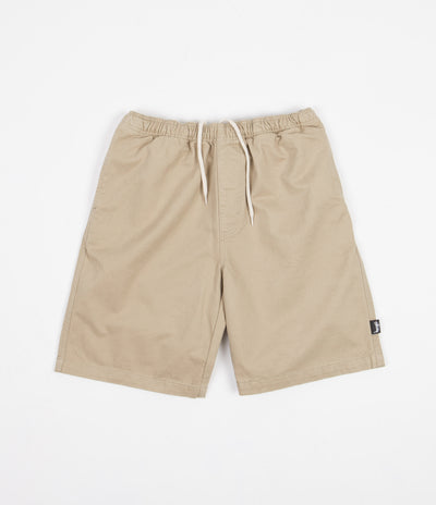 Stussy Brushed Beach Shorts - Khaki