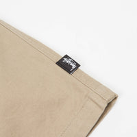 Stussy Brushed Beach Shorts - Khaki thumbnail