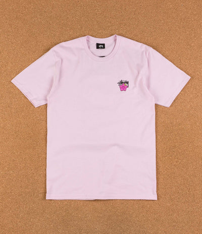 Stussy Cali Rose T-Shirt - Light Lavender